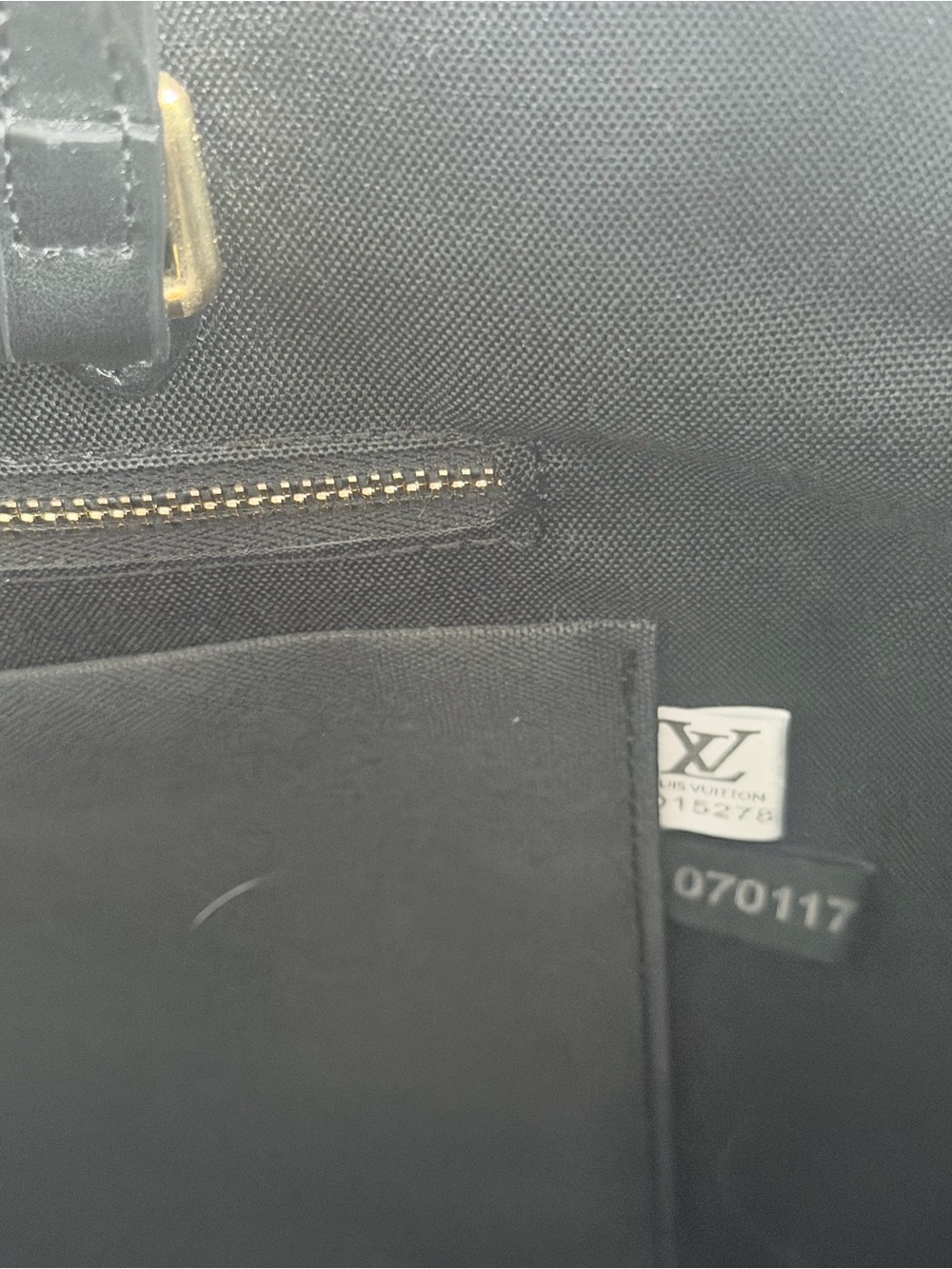 Large LV Leather Tote Bag - Women's Handbag - Picture 6 of 6